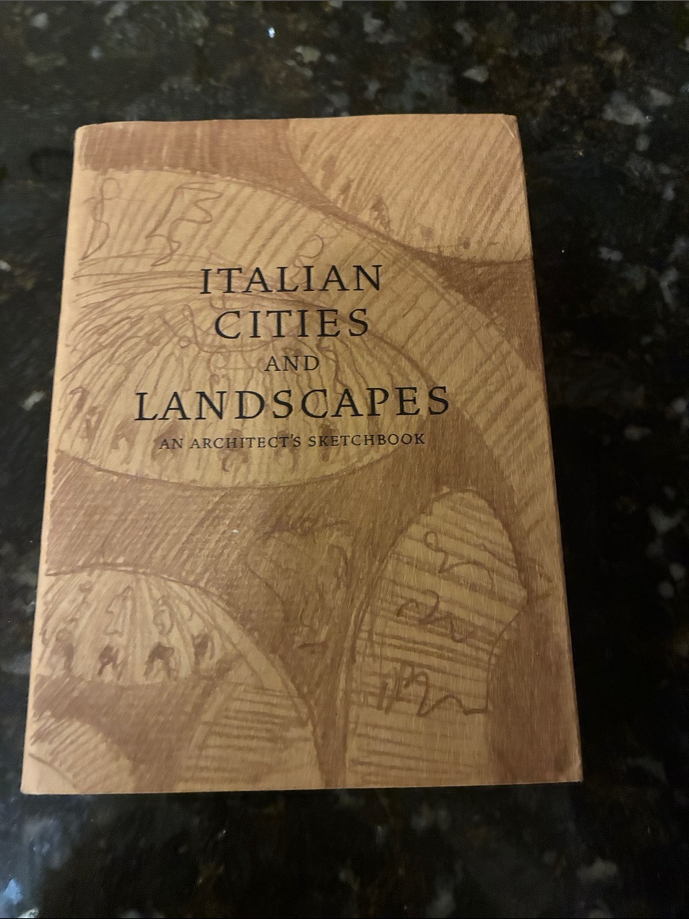 Italian Cities and Landscapes Sketchbook - Brown Cover